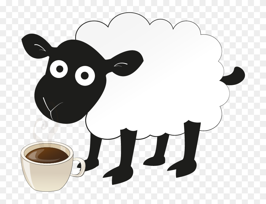 Awake Sheepie Clipart