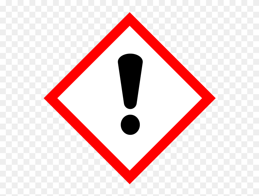 Vector Symbol For Hazardous Substances - Warning Pictogram Clipart