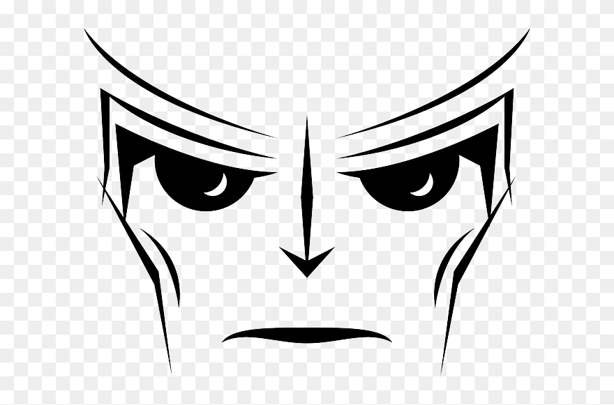 Robot, Android, Alien, Eyes, Face, Monster, Stern - Robot Face Hd Png Clipart