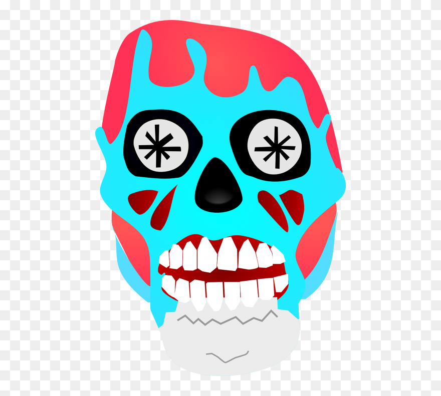 Alien Face Mask - They Live Png Clipart