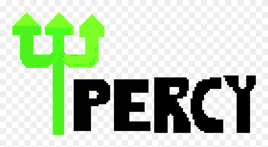 Percy Jackson Pixel Art Clipart