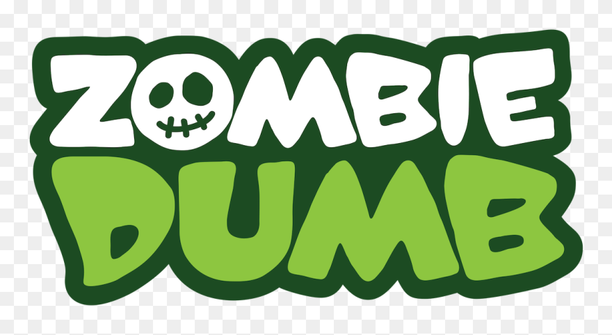 Zombie Dumb - Zombie Dumb Logo Clipart