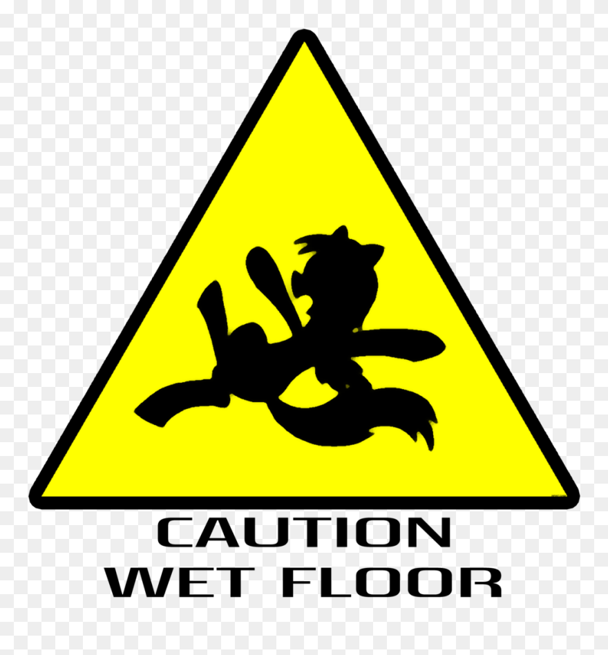 Caution Wet Floor By Infinitydash - Tuileries Garden Clipart