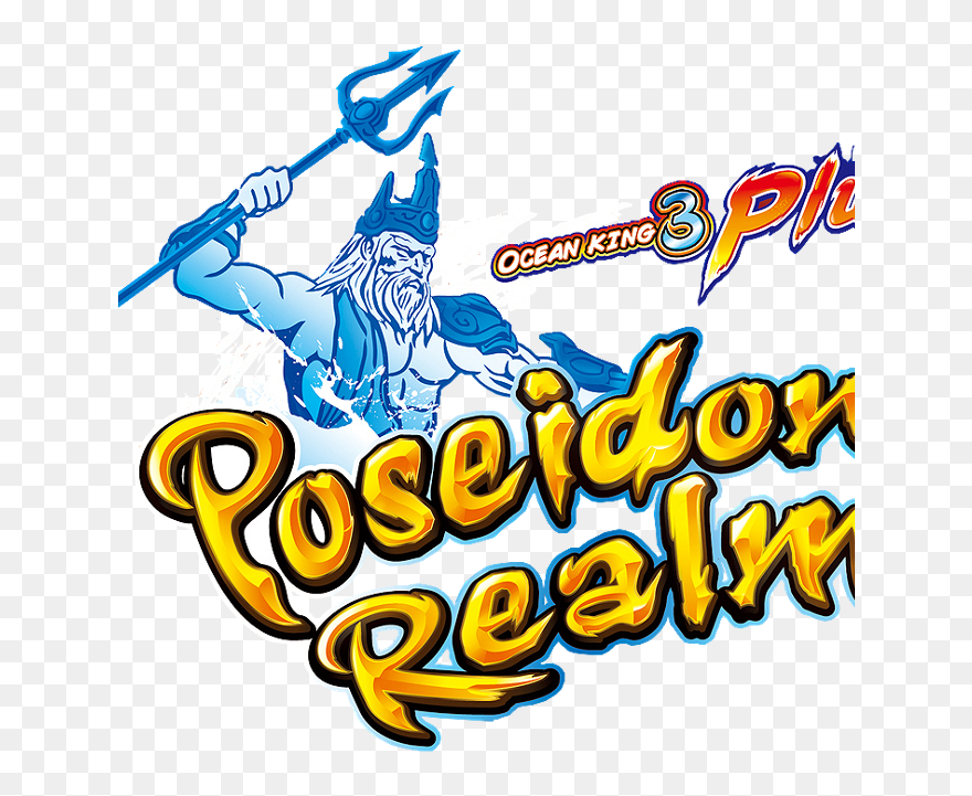 Coin Operated Games Board Ocean King 3 Plus Poseidon Clipart