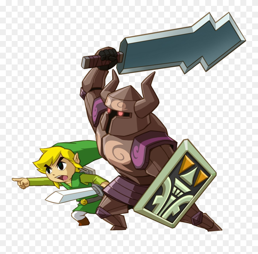 This “zelda Is Just A Damsel In Distress” Idea Is So - Spirit Tracks Phantom Zelda Clipart