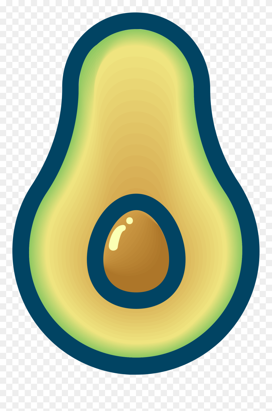 Avocado Vector Png Clipart