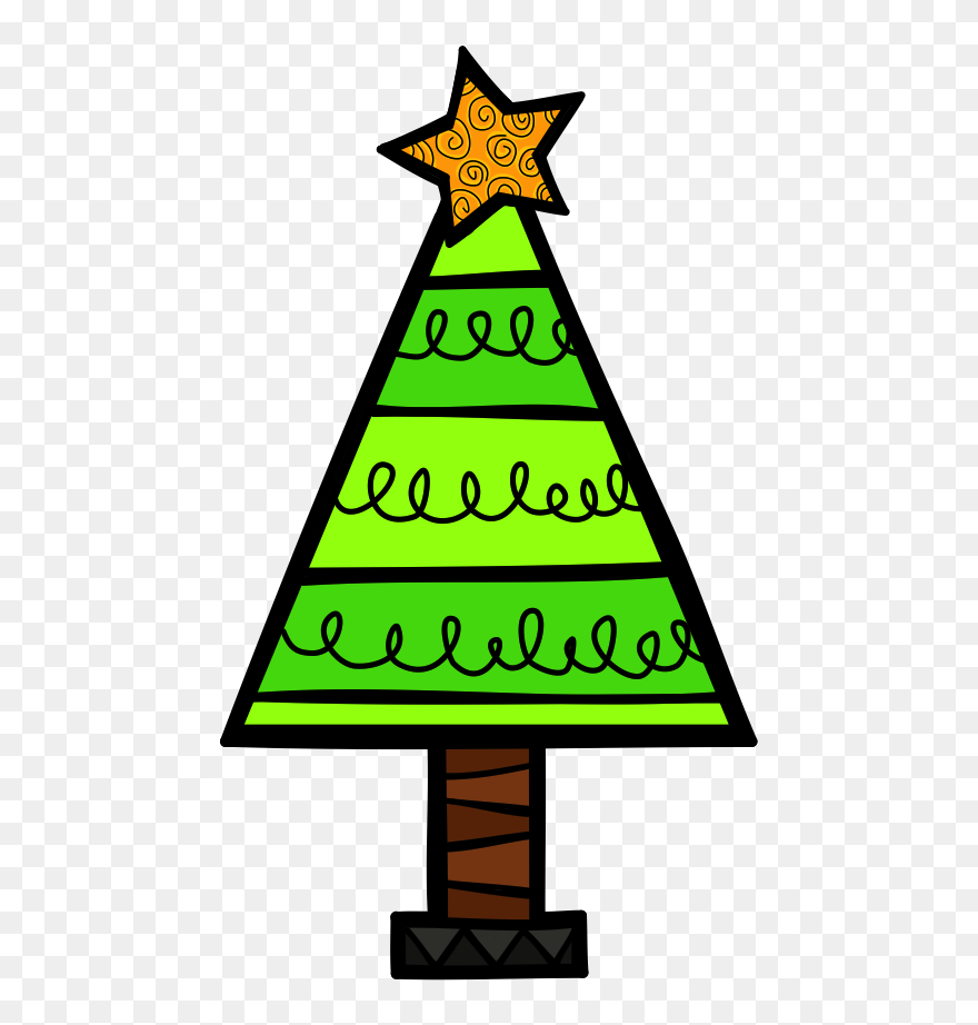 Place Value Christmas Tree Clipart