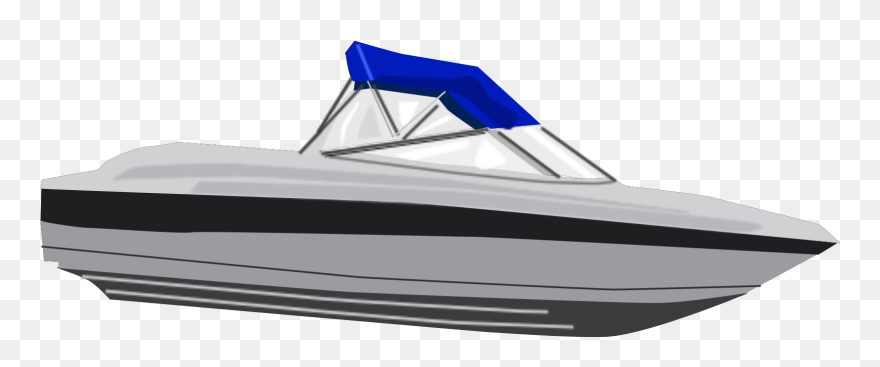 Speed Boat - Boat Clip Art - Png Download