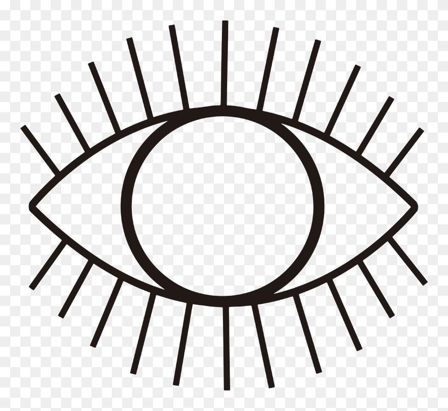 Abstract Eye Living Room Wall Decor - Eye Wall Decor Clipart
