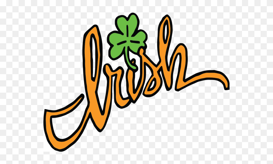 Irish Lettering Clipart