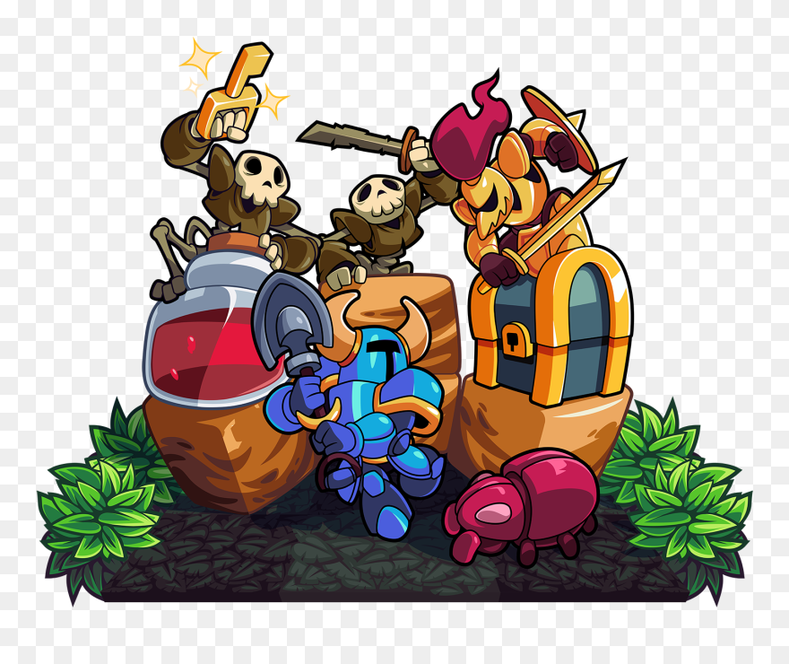 Shovel Knight Pocket Dungeon Clipart