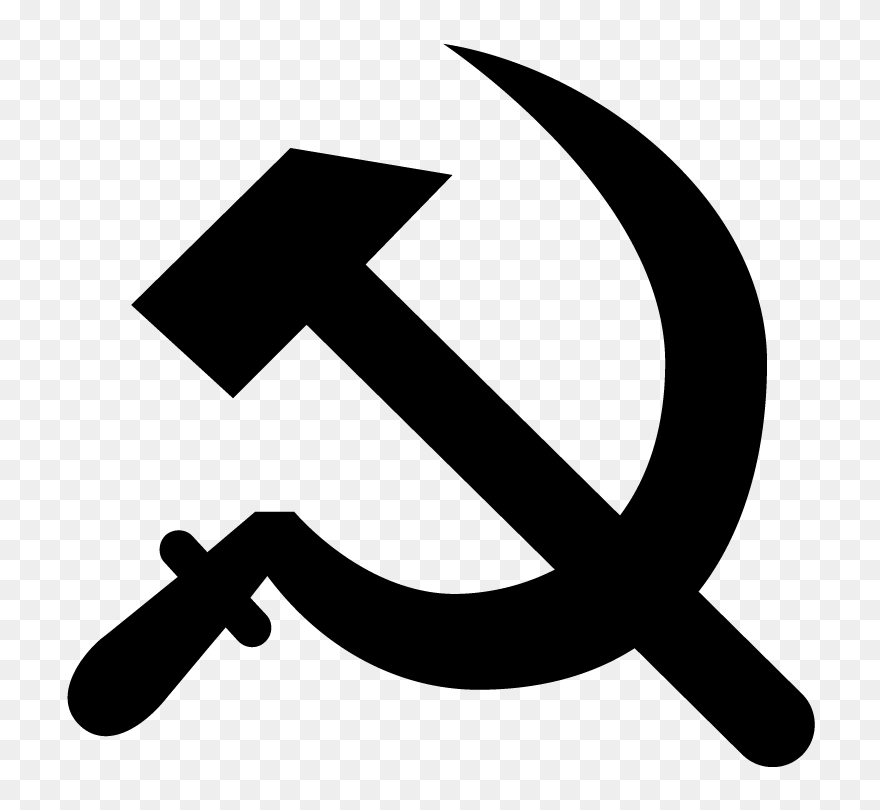 Hammer And Sickle Image From Www - Sickle And Hammer Vector Clipart