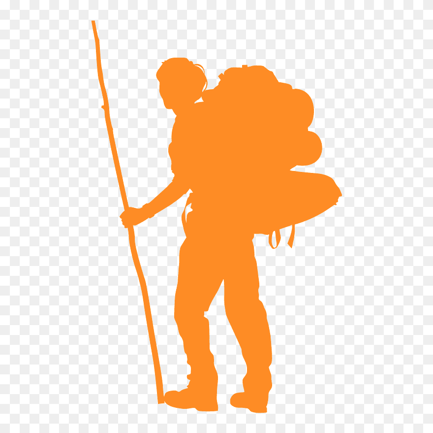 Hiker Silhouette Clipart