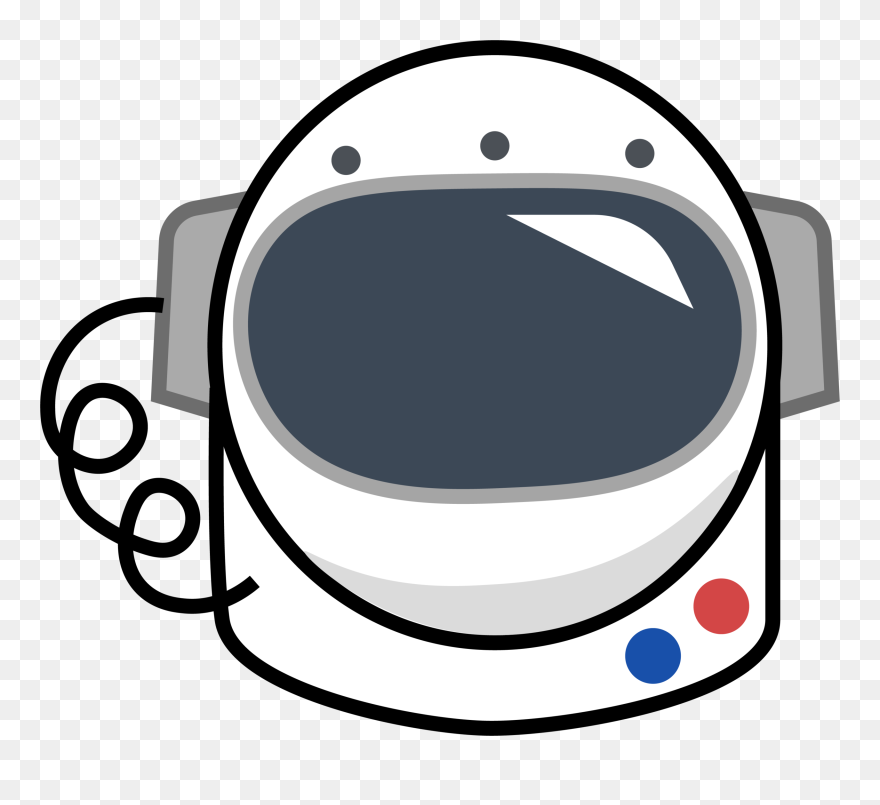 Astronaut Helmet Clipart - Png Download