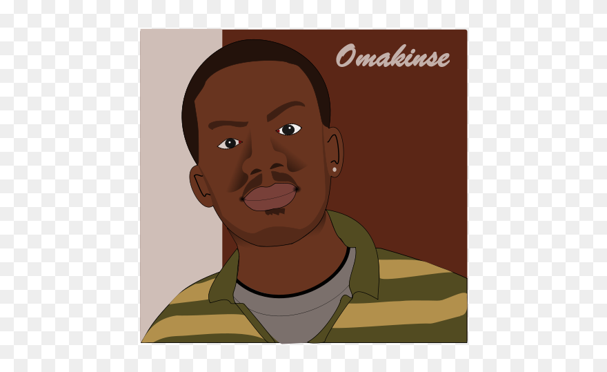 Myface - African American Male Clipart - Png Download