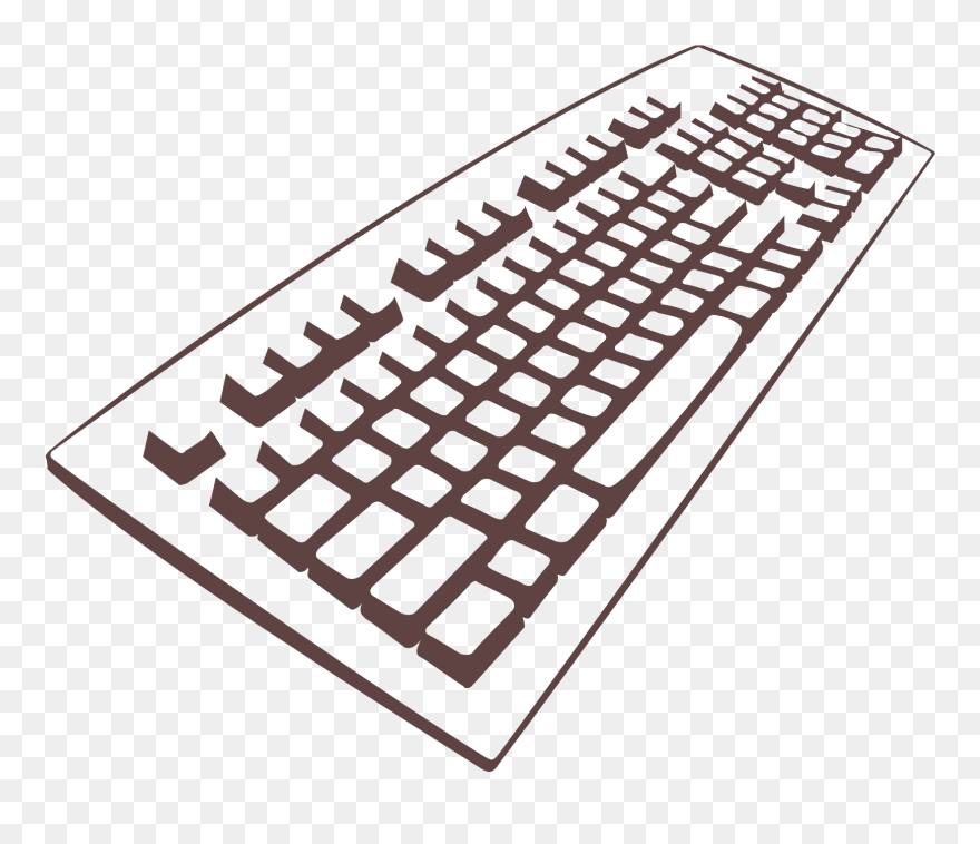 Computer Keyboard Clipart - Png Download