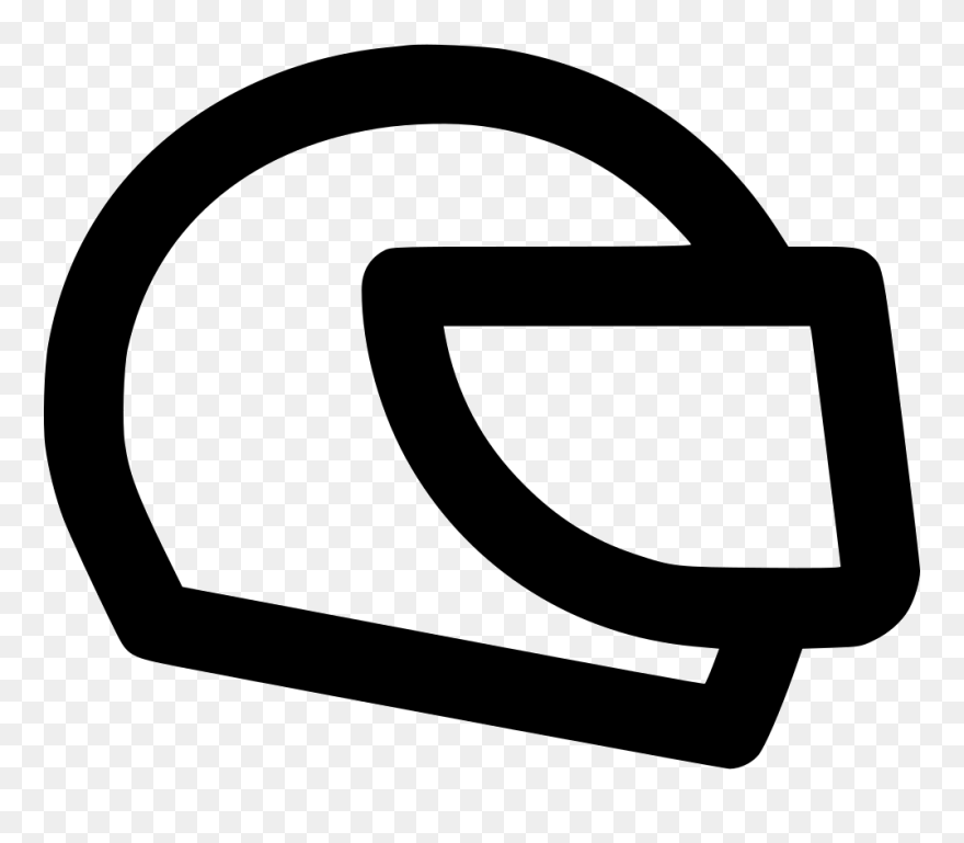 Helmet Icon Png - Motorcycle Helmet Png Free Clipart