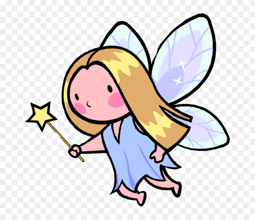 Gentle Tooth Fairy Kind Calm Loving Safety - Cartoon Fairy Tales Png Clipart