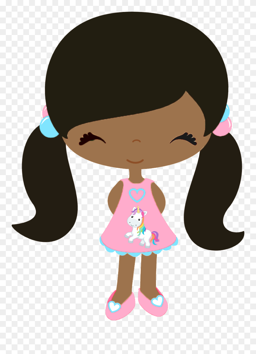 Clipart Girl Chore - Doll Clip Art - Png Download