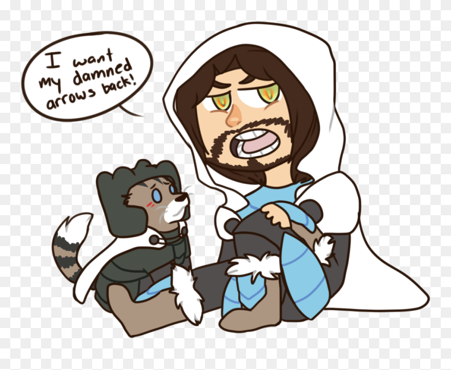 Librarian Clipart Stereotype - Dragonborn X Kharjo - Png Download