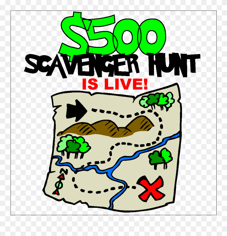 Scavenger Hunt Clipart - Png Download