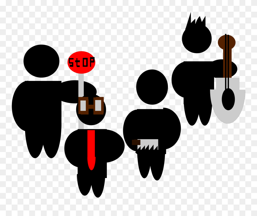 Sick Men Art Png Images - Clip Art Transparent Png