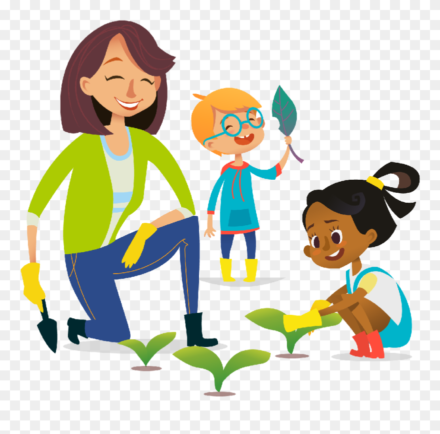 Gardening-kids Clipart