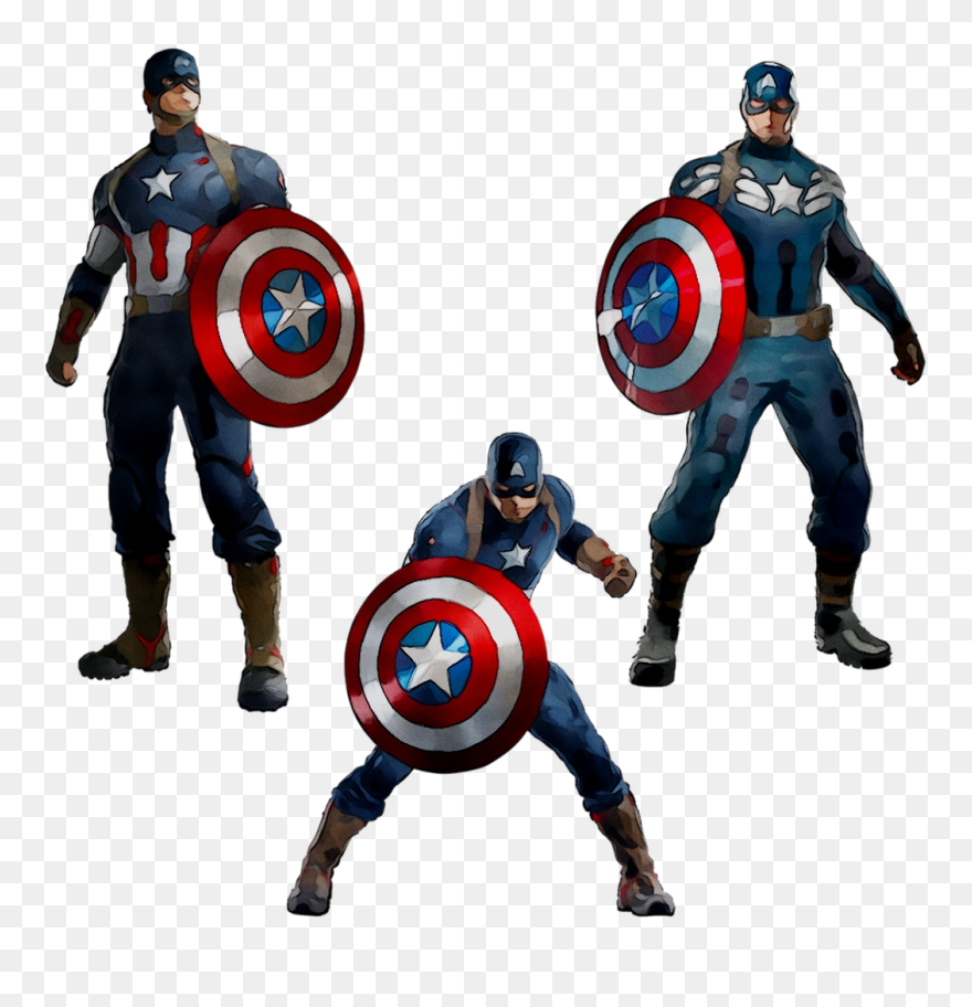 Captain America The Avengers Party Birthday - Avengers Captain America Cartoon Clipart