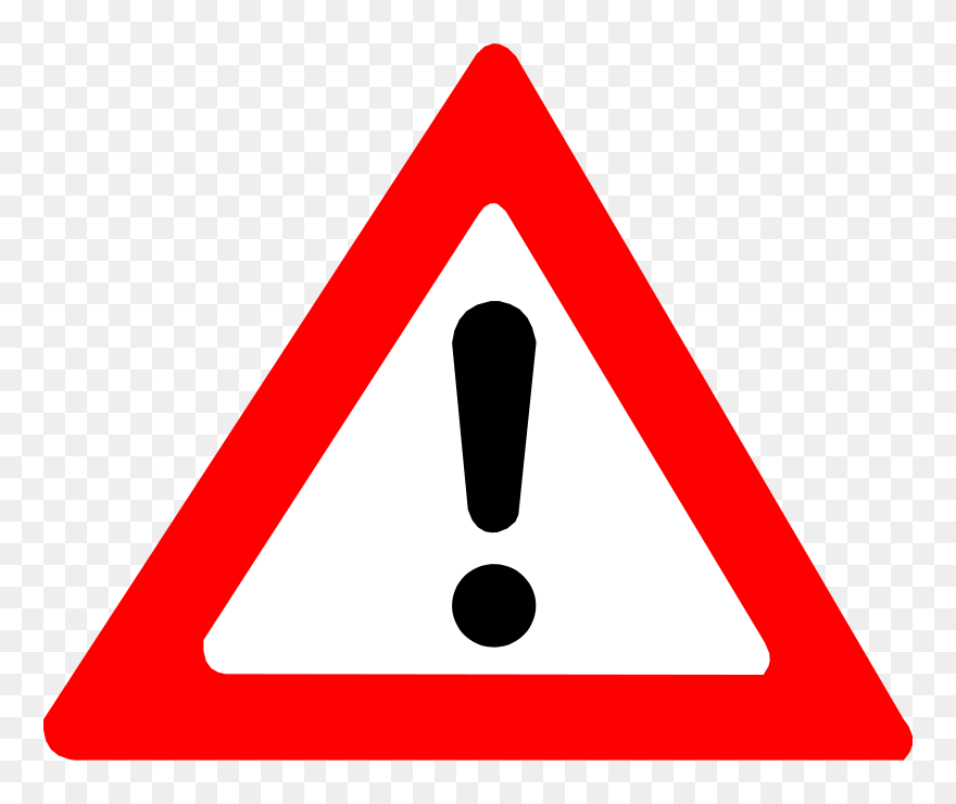 Warning Sign Clip Art Download - Warning Sign Png Transparent Png