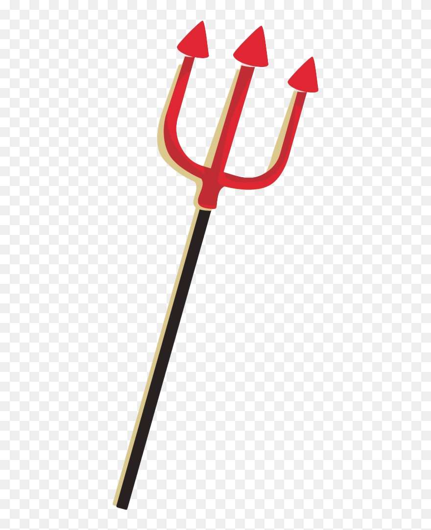 Neptune Trident Png Image - Devil Trident Png Clipart