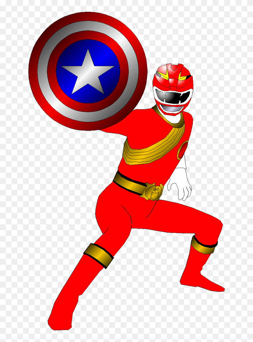Image Royalty Free Stock Captain America Shield Clipart - Png Gao Rangers Transparent Png