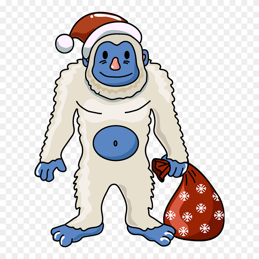 Yeti Clipart - Cartoon - Png Download