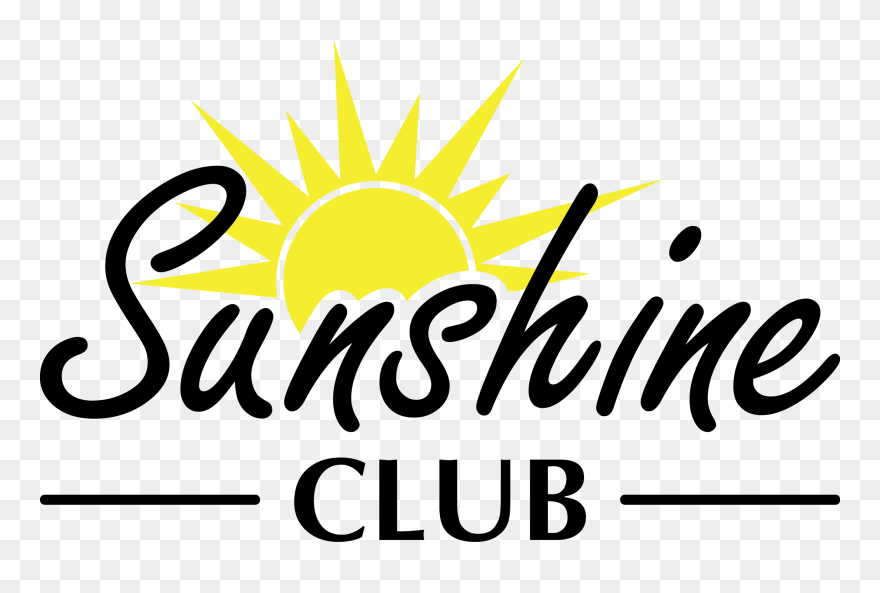 Null - Sunshine Club Clip Art - Png Download