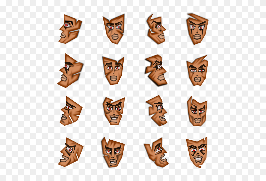 Wacky Faces - Petite Icone Entreprise Clipart