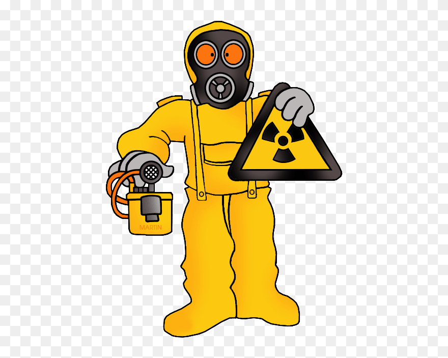 Suit Clipart Work - Radiation Clipart - Png Download