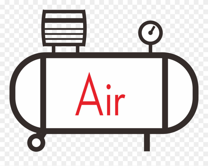 Air Compressor Icon - Compressor Clipart - Png Download