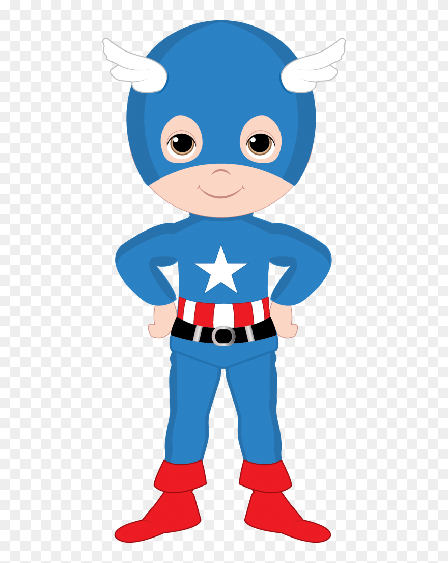 Superhero Yang Mudah Digambar Clipart