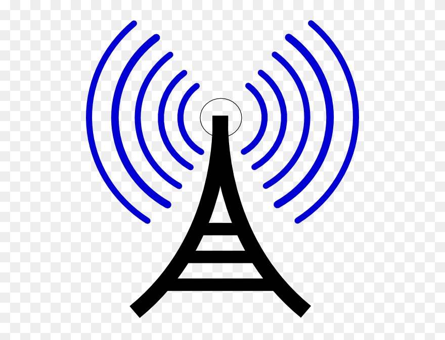Radio Waves - Electromagnetic Waves Clip Art - Png Download