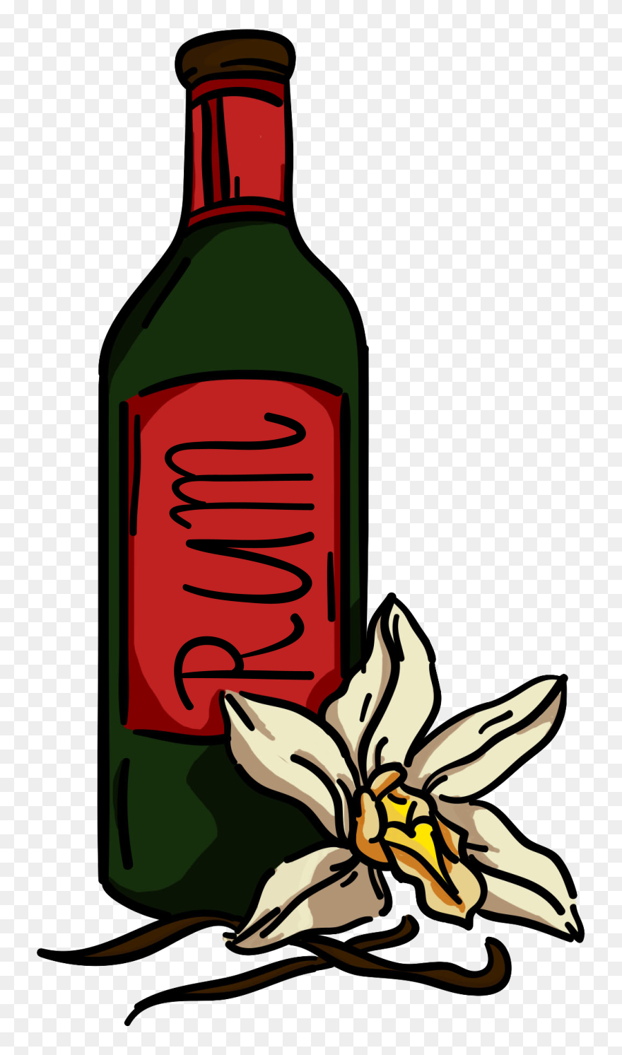Image Title - Glass Bottle Clipart