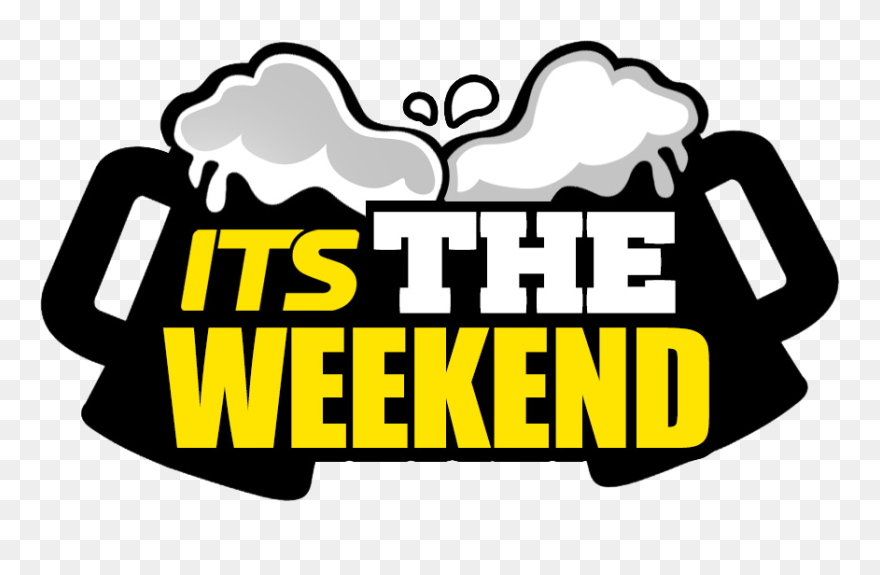 Its The Weekend Logo Clipart