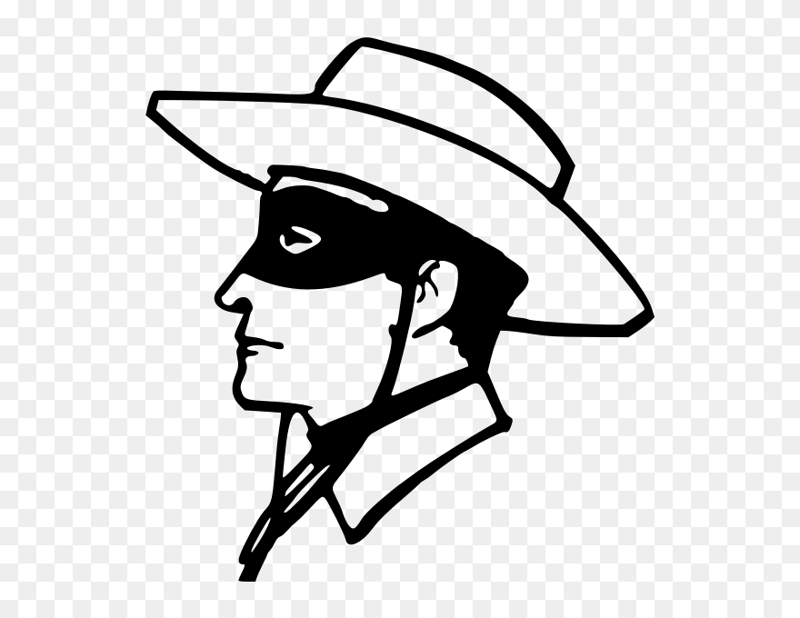 Lone Ranger Portrait - Lone Ranger Clipart - Png Download