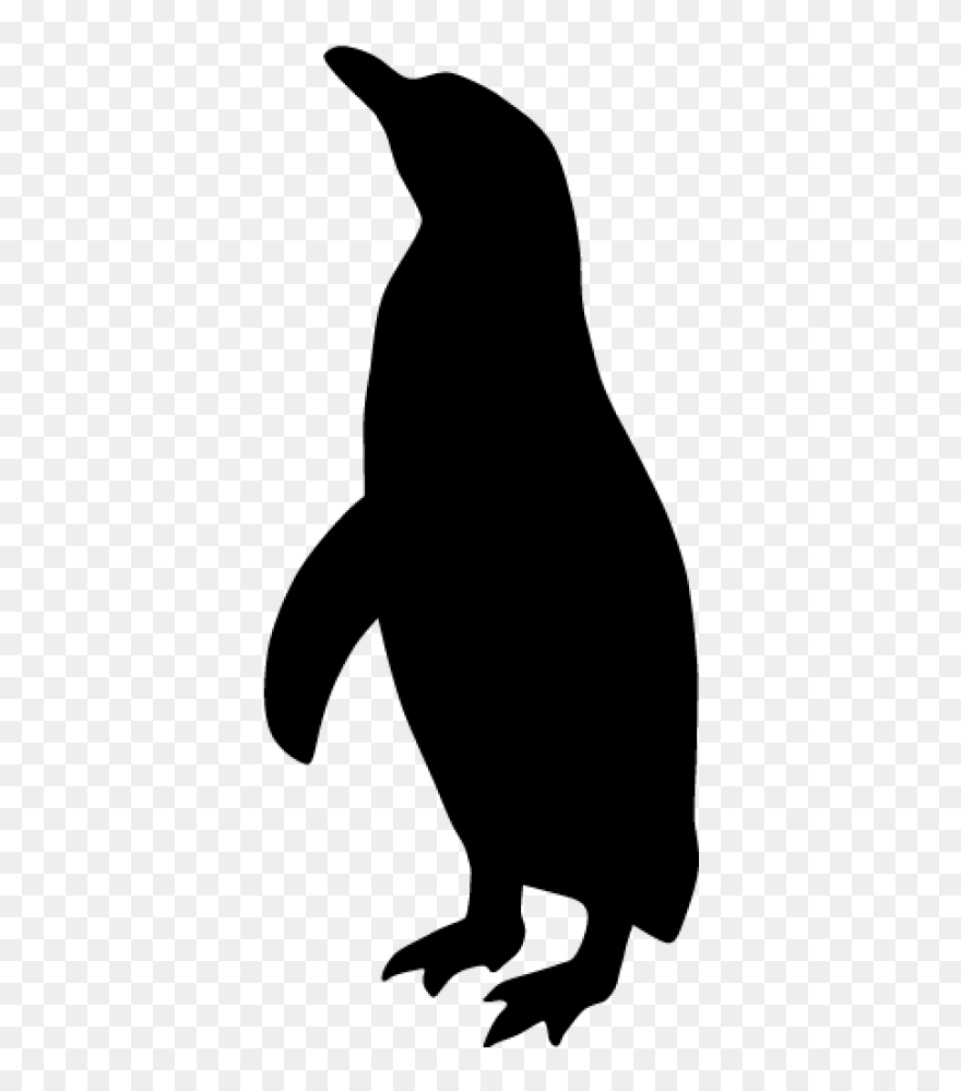 Penguin Silhouette Png Clipart
