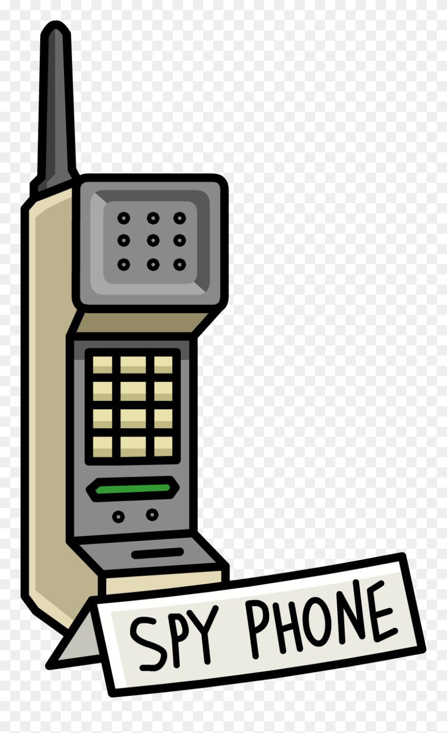 Transparent Jetpack Clipart - Motorola Dynatac 8000x Png