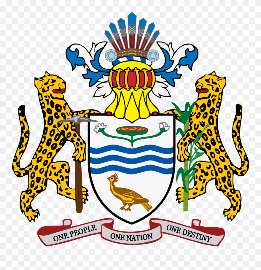 Guyana Coat Of Arms Png Clipart , Png Download - National Emblem Of Guyana Transparent Png