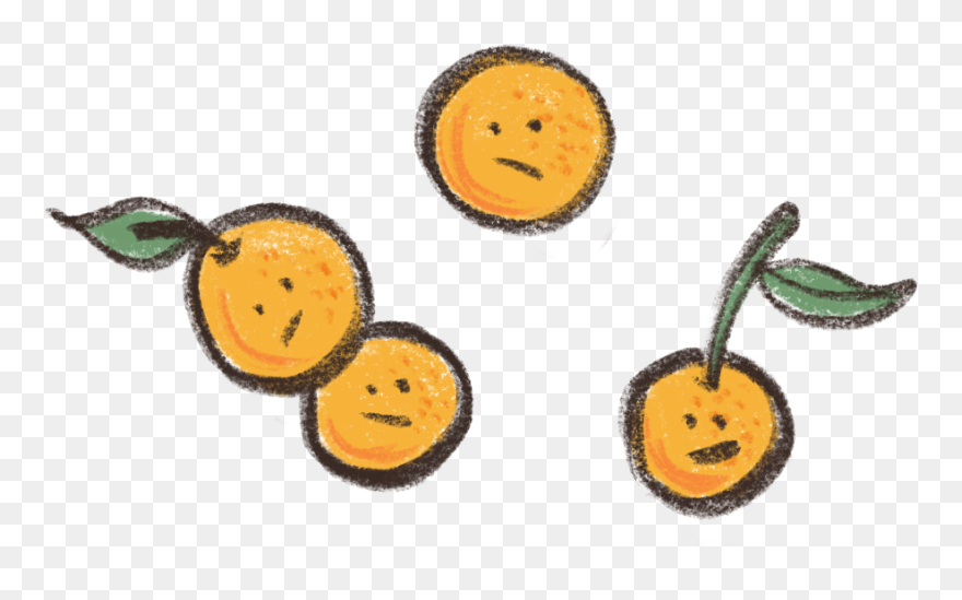Kumquats - Smiley Clipart