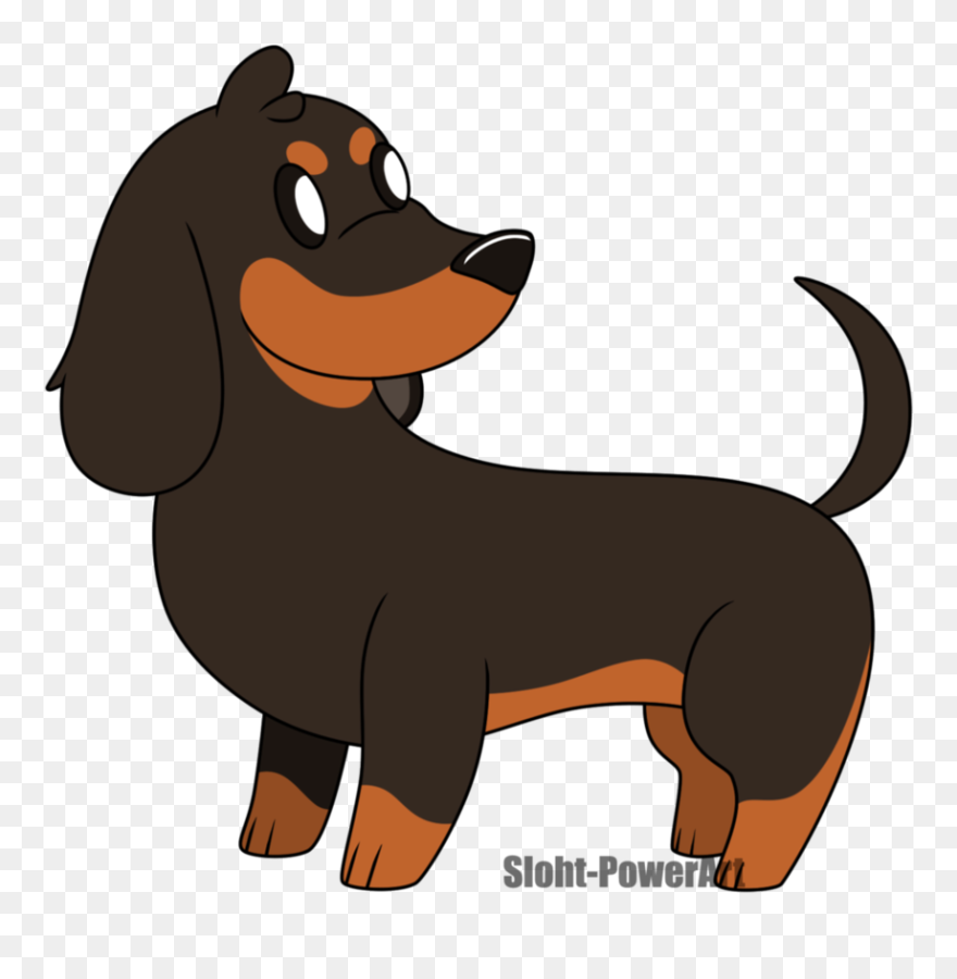 Collection Of Free Dachshund Drawing Cute Download - Cute Wiener Dog Drawing Clipart
