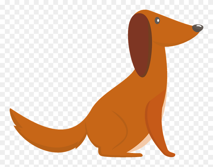 Dog Clipart - Dachshund - Png Download