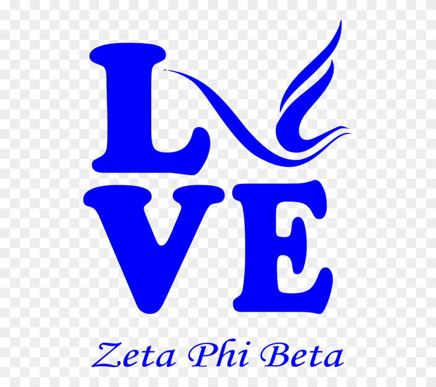 Zeta Love Tote Bag For Sale By Sincere Taylor - Clipart Zeta Phi Beta - Png Download