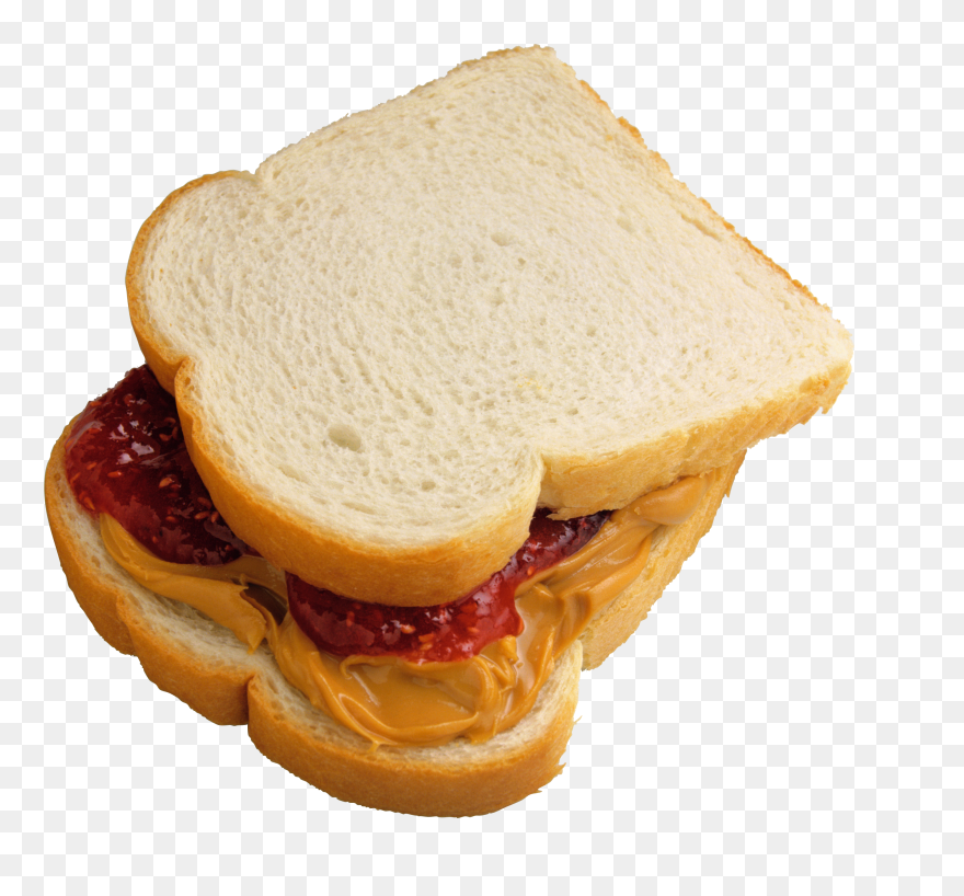 Jelly Drawing Pb And J - Peanut Butter And Jelly Sandwich Png Clipart