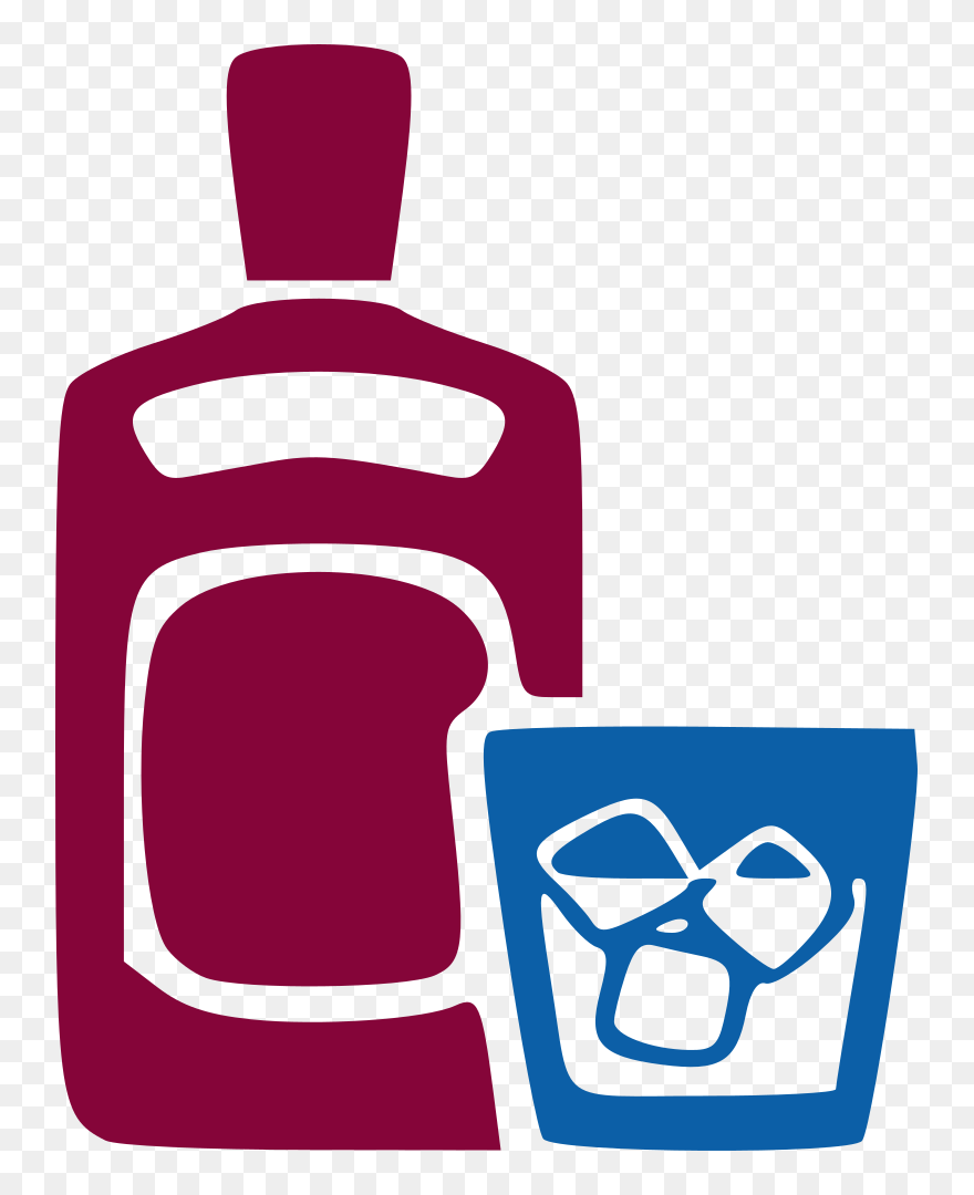 Alcohol Bottle Clip Art - Png Download
